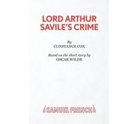 Oscar Wilde Constance Cox Lord Arthur Savile's Crime (Tascabile)
