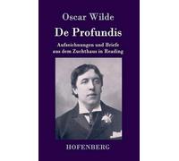 Oscar Wilde De Profundis (Copertina rigida)