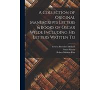 Oscar Wilde Stu A Collection of Original Manuscripts Letters & Books (Tascabile)