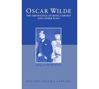 Oscar Wilde The Importance of Being Earnest and Other Plays (Copertina rigida)