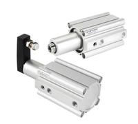 Oscilla all'indietro con un angolo di 90 gradi, ruotando verso il basso, bloccando il cilindro del morsetto rotante(30mm Stroke R,Bore 20mm)