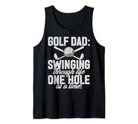 Oscillando attraverso la vita un buco alla volta! Golf Papà Canotta