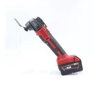 Oscillating Multi-Tool, Cordless Oscillating Tool for DEWALT 20V Battery, 6 Variable Speeds, 4° Oscillation Angle, Brushless Multi-Tool with 22 Accessories for Cutting and Sanding(Red)
