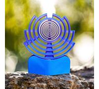 Oscillatore multi-onda Tesla, generatore di campo Qi per meditazione e visualizzazione spirituale, disco polarizzatore 12/24 giri, accessorio cultura taoista