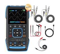 Oscilloscopio, Aggiorna l'oscilloscopio digitale portatile 3 in 1, strumento automobilistico a 2 canali da 50 MHz(2C23T 2PCS P1600)