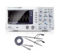 Oscilloscopio digitale 2/4 canali, larghezza di banda 110 MHz/Z, frequenza di campionamento 1 GS/s, 5 mV/Div, LED da 7 pollici, comunicazione SCPI/LabView(DOS1102)