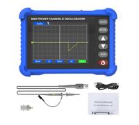 Oscilloscopio digitale 250K 250kH/z 2,5MS/s, oscilloscopio portatile con configurazione automatica, LCD da,8", ±40V, riparazione e formazione