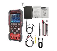 Oscilloscopio Digitale 3-in-1 Dual Channel Generatore Segnali | Dual channel, true per rms accuracy, sine square triangle waves, compact design, lab essential