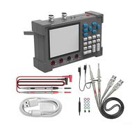Oscilloscopio Digitale 3 in 1, Oscilloscopio DSO3D12 250MSa/s 120 MHz con 2 Canali e Schermo da 3,2 Pollici, Multimetro True-RMS, Oscilloscopio Professionale