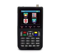 Oscilloscopio digitale Cercatore di segnale satellitare digitale portatile V9 con display LCD da 3,5 pollici(Noir)