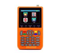 Oscilloscopio digitale Cercatore di segnale satellitare digitale portatile V9 con display LCD da 3,5 pollici(Oranje)