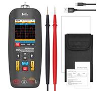 Oscilloscopio digitale facile da trasportare Vero multimetro con rilevamenti NCV Schermo a colori da 2, 8 pollici Batteria incorporata per testare l ' oscilloscopio diagnostico automobilistico