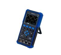 Oscilloscopio digitale HDS2202S 2 canali 200 MHz 1 GSa/s Vero RMS 3 in 1 Oscilloscopio USB + multimetro + neratore di forme d'onda