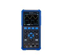 Oscilloscopio digitale HDS2202S a 2 canali, larghezza di banda 200 MHz/z, campionamento 1 GSa/s, multimetro USB 3 in 1 a vero valore RMS, generatore di forme d'onda 25 MHz/z