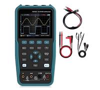 Oscilloscopio digitale Larghezza di banda 50 Mhz, 2 canali 3,5quot; Mini oscilloscopio TFT, sorgente segnale, in 1 e multimetro Analisi Precisa(HO102S-Generator)