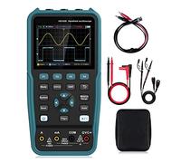 Oscilloscopio digitale larghezza di banda 50 Mhz, mini oscilloscopio TFT a 2 canali, sorgente di segnale, oscilloscopio 2 in 1 e multimetro Fai da te per principianti(HO52S-Generator)