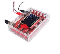 Oscilloscopio digitale O138 da 2,4 pollici completamente assemblato con display LCD TFT e clip di prova della sonda(DSO138 With Case)