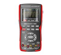 Oscilloscopio digitale Oscilloscopio USB portatile Tasto MODE 9999 Conta Multimetro Tensione Corrente Temp Diodi Tester,Di lunga durata