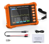 Oscilloscopio digitale portatile 250 kHz 2,5 MS/S AUTO Set LCD da 2,8'' 40 V Batteria ricaricabile 3H per riparazione e formazione