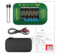 Oscilloscopio digitale professionale da 10 MHz con ingresso a canale singolo e forme d'onda congelamento dispositivo portatile per analisi dei segnali Strumento di misurazione elettronico