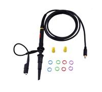 Oscilloscopio Digitale, Sonda In PVC Schermata | Strumento Universale Di Test Del Segnale Connettore BNC Placcato Oro 35G, Cavo Intercambiabile Ad Alta Sensibilità Con Cavo Coassiale Per Analisi