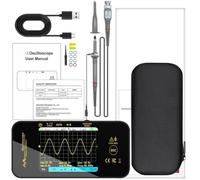 Oscilloscopio digitale tenuto in mano 50MHz 200MSa/s Portatile 2,8 pollici TFT singolo canale per test sul campo e analisi del segnale