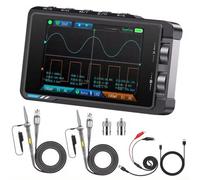 Oscilloscopio, DS215H, oscilloscopio digitale a 2 canali, larghezza di banda 50 MHz, campionamento ad alta precisione, oscilloscopio portatile con analisi spettrull, modalità X-Y, portatile per lavoro