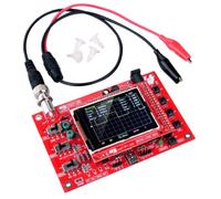 Oscilloscopio DSO138 TFT Digitale Assemblato con Clip di Prova un Coccodrillo per Sonda per Scheda di Sviluppo per Rilevamento ARM