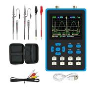 Oscilloscopio DSO2512G - Oscilloscopio digitale 2 in 1 e generatore di segnale DDS, larghezza di banda 120 MHz/z, frequenza di campionamento 500 Msa/s