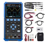 Oscilloscopio HDS242S OWON con due canali e sorgente di segnale 1CH 40 MHz larghezza di banda oscilloscopio portatile 3 in 1 con funzioni multiple + multimetro + sorgente di segnale