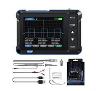 Oscilloscopio Portatile 2.8 Pollici con Generatore Segnale(B) | Banda 1MHz, campionamento 5MS/s, misura segnali analogici e digitali fino a ±400V, per preciso e affidabile
