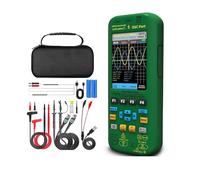 Oscilloscopio portatile 4 in 1, multimetro digitale + generatore di segnale funzionale, doppio canale O7:25MH/z/O9:50MH/z, tester corrente(O7)