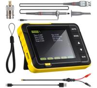 Oscilloscopio Portatile Digitale 2,8 Pollici ABS a Batteria | Uso una Mano, Ricarica USB 5v 1a, per Tecnici e Prove in Laboratorio