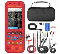 Oscilloscopio portatile digitale O9, 50 MHz, 2 canali con 250 MSa/s, multimetro 3 in 1 e generatore di segnale, display a colori da 3,98 pollici, batt B 5000 mAh