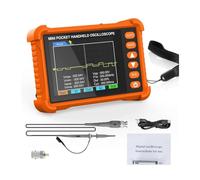 Oscilloscopio portatile leggero ad alte prestazioni - Frequenza di campionamento 2,5, larghezza banda 250 kHz/z, for il settore della ricerca educativa(Orange)