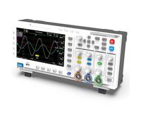 Oscilloscopio portatile, Oscilloscopio digitale a 2 canali 1014D, 100 MHz 1GSa/s con sonda ad alta tensione 100X
