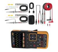 Oscilloscopio portatile professionale da 50 MHz con doppio canale, adatto per la misurazione dei segnali e la risoluzione dei problemi, oscilloscopio ABS