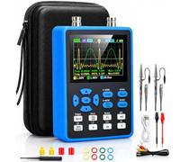Oscilloscopio Portatile, Test sul Campo, 120 MHz, 2 Canali, 500 MSa/s | Oscilloscopio Digitale con Analisi Spettrale, Misurazioni Automatiche, Display da 2,8 Pollici e AUTO a Un Tasto