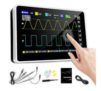 Oscilloscopio Portatile, WapoRich Tablet Digitale con Larghezza di Banda di 100MHz, 2 Canali, Frequenza di Campionamento di 1GSa, Schermo Touchscreen da 7" e Memoria da 1GB