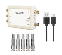 Oscilloscopio USB a 5 canali Fosc53C1 250kHz larghezza di banda | 5 canali per sincronizzazione, larghezza di banda 250 kHz, modalità di misurazione automatica dell'ampiezza