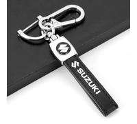 OscitY Auto Pelle Portachiavi, per Suzuki Alto HA GF K-Series Kei Lapin Twin Celerio Basic sostituire Chiavi Anelli Anti-smarrimento Personalizzato Moda Famiglia Regalo Car Accessori,A-F