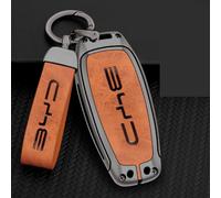 OscitY Auto Zinco Lega Chiavi Custodie, per BYD Frigate Destroyer Seal Dolphin Seagull Key Cover Impermeabile Resistente all'Usura AntiGraffio Protezione Accessori,B/Orange-Gun Color