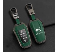 OscitY Auto Zinco Lega Chiavi Custodie, per DS ds7 ds5 ds6 ds9 New Energy ds3 4s 5LS Key Cover Impermeabile Resistente all'Usura AntiGraffio Protezione Accessori,C/Green-Gun Color