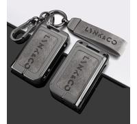 OscitY Auto Zinco Lega Chiavi Custodie, per Lynk & Co 06 05 03 01 02 09 Key Cover Impermeabile Resistente all'Usura AntiGraffio Protezione Accessori,A/Grey-Gun Color