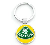 OscitY Auto Zinco Lega Portachiavi, per Lotus sostituire Chiavi Anelli Anti-smarrimento Personalizzato Moda Famiglia Regalo Car Accessori,A-F