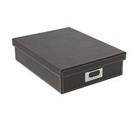 Osco A4 Faux Leather Box - Brown, BPUA4BOX