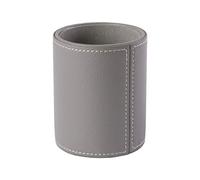 Osco GRYPUPP1 Faux Leather Pen Pot - Grey