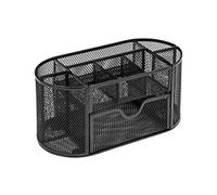 OSCO Wiremesh Organiser with Drawer - Black