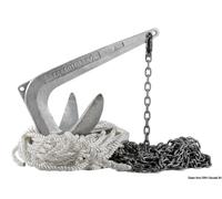 Package ancora Trefoil 7,5 kg - 1 PZ Osculati - 01.800.01 - 0180001