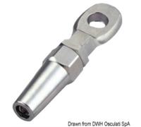 Osculati 05.219.10 Terminale Inox Occhio Ø 10Mm terminali e redance